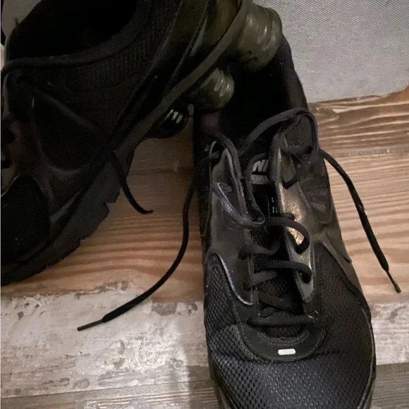 Men's Nike Shox Deliver Triple Black - Picture 5 of 7